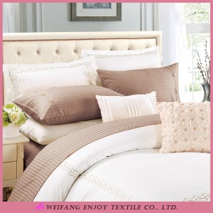 Хлопок / полиэстер полосой Полный Кровать подшивок